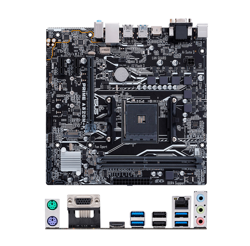 Motherboard Asus Prime A320M-K, AM4, AMD A320, DDR4, SATA 6.0, USB 3.1, VD/SN/NW.